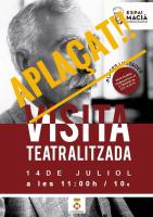 Ajornament de la visita teatralitzada.