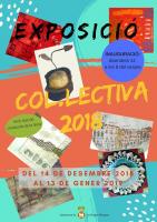 Cartell de l'exposició col·lectiva del 2018