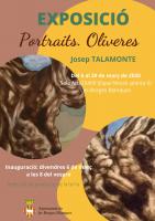 Cartell de l'exposició de l'artista Josep Talamonte.